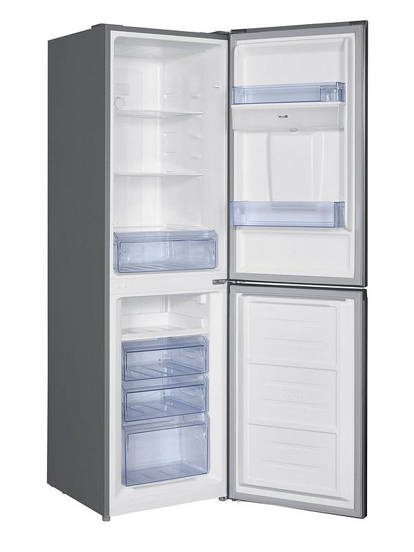 Swan SR156130I 55cm Wide, Total No Frost, 50/50 split, Water Dispenser, Fridge Freezer - Inox - Image 3